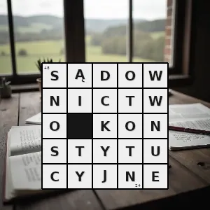 Hasło krzyżówkowe norma konstytucyjna - sądownictwo konstytucyjne – rozwiązanie, synonimy, podpowiedzi i definicje krzyżówkowe